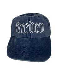 Image 1 of frieden Cap White on Denim