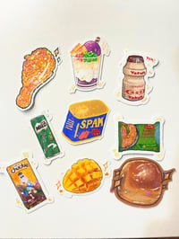 Image 2 of Filipino food stickers