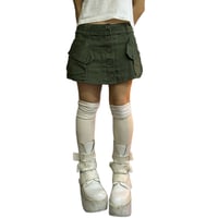 Image 2 of Cargo mini skirt