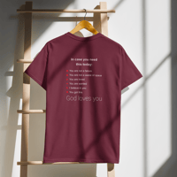 Image 14 of DryBlend® T-Shirt (God loves you)(SAVE A LIFE COLLECTION)