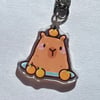 Capy Onsen Keychain