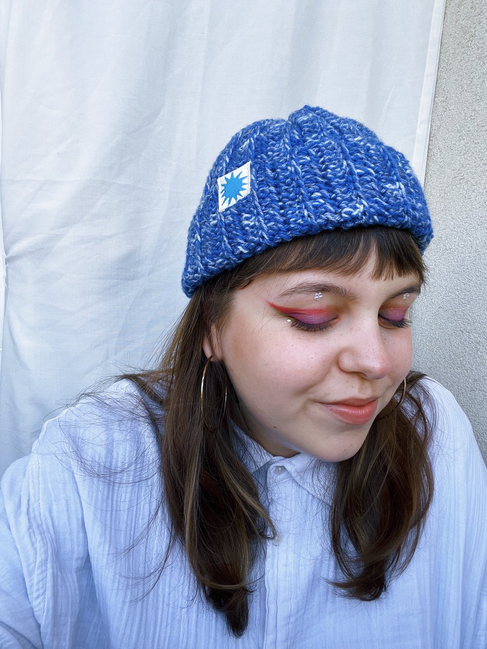 Image of Crocheted beanie 22