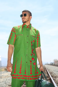 Image 1 of The Chike shirt - green