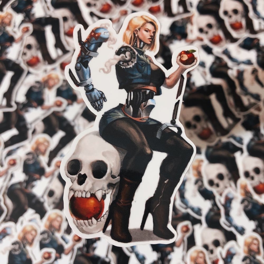 Image of Android 18 Sticker