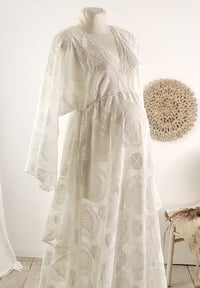 Image 2 of Off white lace dress for photoshoots | Colette | size M | off white | maternity photo props