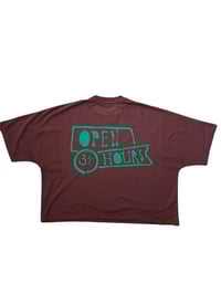 Image 2 of Drop Shoulder Road Runner Tee (Rust)