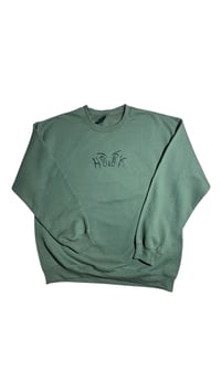 Image 4 of HOOK “MAWNSTER” CREW NECK