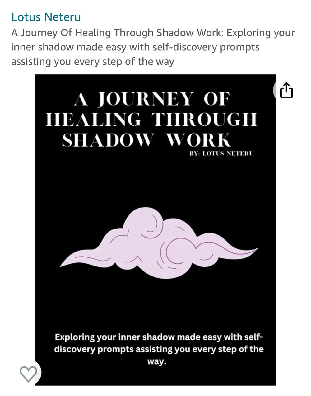 Image of A Journey of Healing Through Shadow Work