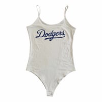 Dodgers Spaghetti Strap Bodysuit