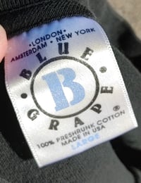 Image 3 of VTG 2003 Cradle of Filth Transmissions from the Darkside Blue Grape Long Sleeve T-Shirt Size (L)