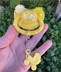 Sweet Yellow Adult Pacifier