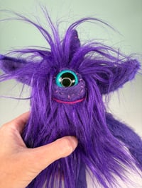 Image 2 of Mini Weighted One Eyed One Horned Flying Purple People Eater