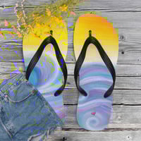 Image 1 of Beach Waves Dreamscape - Flip-Flops