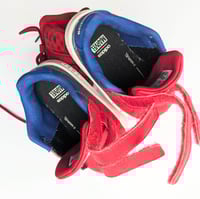 Image 7 of Adidas x Marvel Infant Advantage Spider-Man Hook-and-Loop Sneakers