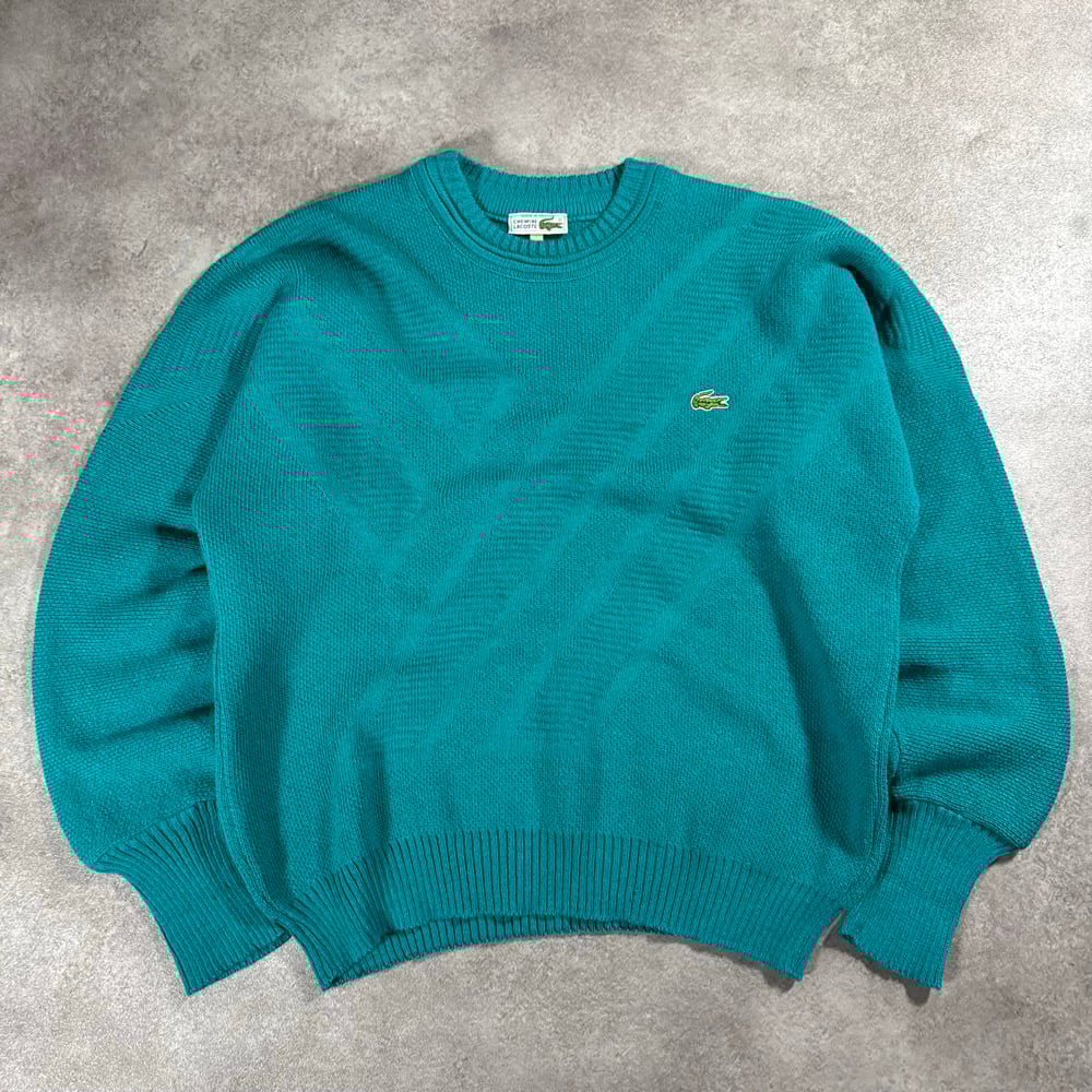 Image of Chemise Lacoste Heavyweight Knit, Size Large