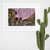 Image 2 of “Cosmic Trail,” Matte Print 12x16 (Ltd.)