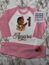 Image 10 of Moana Pyjamas Pink