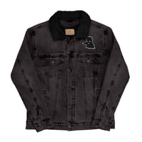 Image 2 of Ski Mask Denim Jacket