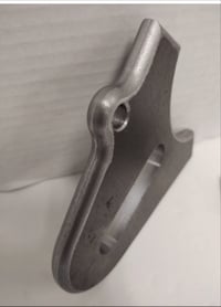 Image 7 of 3/8" Thick Axle Plates CNC made for Chopper Builders, 3/4" Slot  Pair.USA MADE