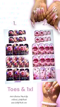 Image 2 of Litty Toe Decals 💖 Group #1