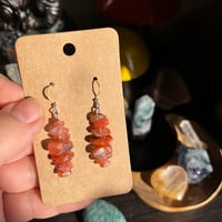 Agate earrings