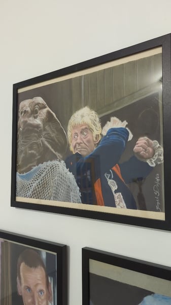 Image of Pastel drawing by Joseph Silver - Dr.Who #10