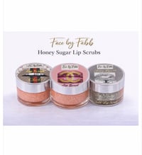 Image 1 of Fabb Lip Scrub Trio (watermelon, cherry and strawberry banana) Arrives w/ free lip gloss!