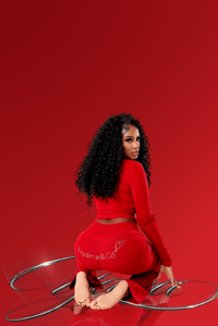 Image 1 of Red Rhinestones Valentine’s Sets