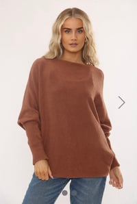 Image 3 of ALEXA BATWING OVERSIZED JUMPER