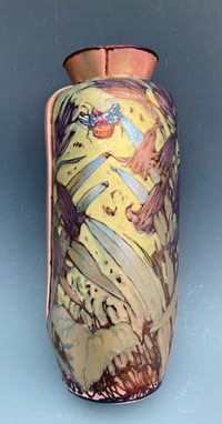 Image 2 of “Bluebell Wood” satin lustre vase