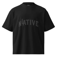 Image 1 of LA NATIVE Unisex organic oversized high neck t-shirt