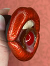 PHONE GRIP - Red Lips With Cordial Cherry