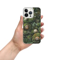 Image 22 of Flora and Fauna Goblincore Grunge Snails and Moss Clear Case for iPhone®