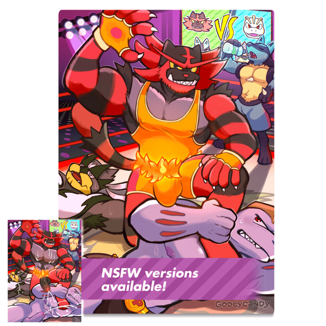 [Art Print] Incineroar's Reign