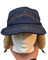 Image 7 of RAW DENIM STITCHWORK HAT F/W ‘26