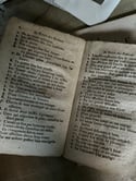 Livre divinatoire le Palais des curieux,  l’algèbre et le sort, et livre des songes, vers 1790!