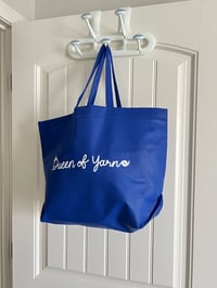 Image 2 of Queen of Yarn Signature Tote Bags 