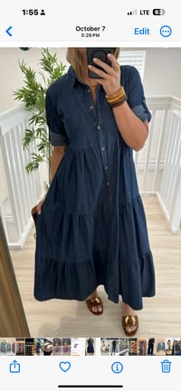 Image 2 of Clara Denim Dress