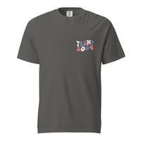 Image 7 of True 2024 Retro In My Trump Era - Unisex Garment-Dyed Heavyweight T-shirt from PatriotsCo