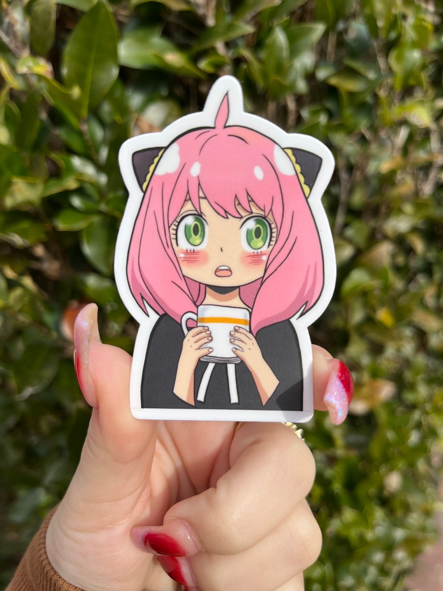 Anya Face Stickers for Sale