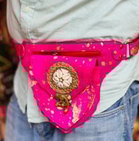 Image 1 of Fur baby bum bag - HOT PINk
