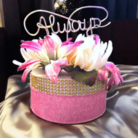 Image 3 of Always Infinity Cake Topper