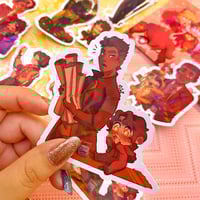 Image 4 of ☆ STICKERS - ÚLTIMAS PIEZAS☆ Duos y SOs del Universo de Detectives