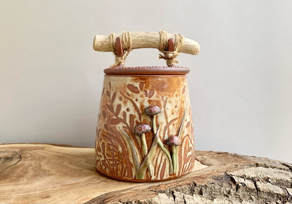 Image of Mushroom Jar 