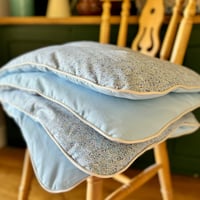 Image 1 of Blue Liberty Ditsy Floral Mini Eiderdown £180
