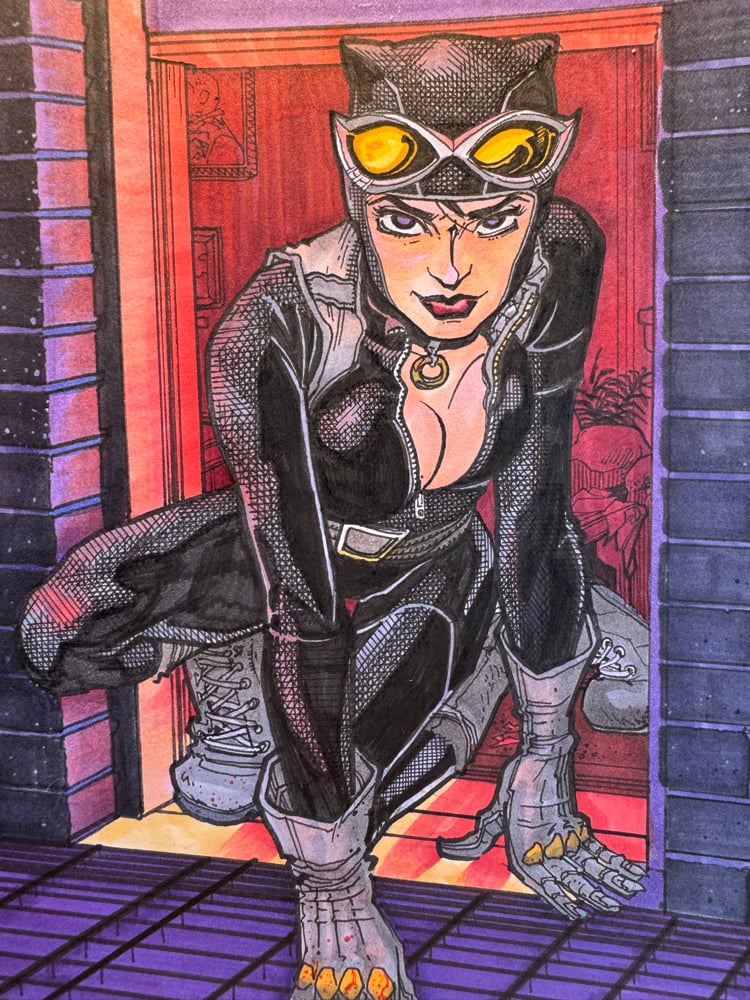 Image of Catwoman 1 sketch cover