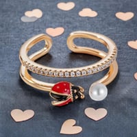 Image 1 of Love Bug Ring 