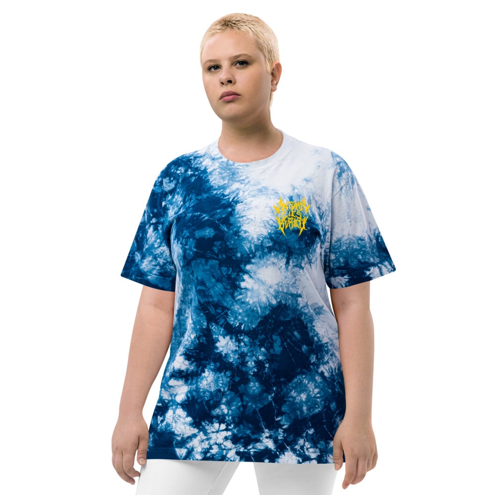 Slam Oversized tie-dye t-shirt