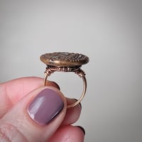 Image 3 of "The Dreamer" Statement Button Ring