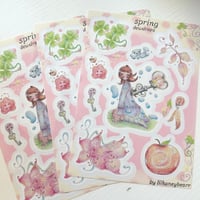 Image 2 of spring dew stickersheet 